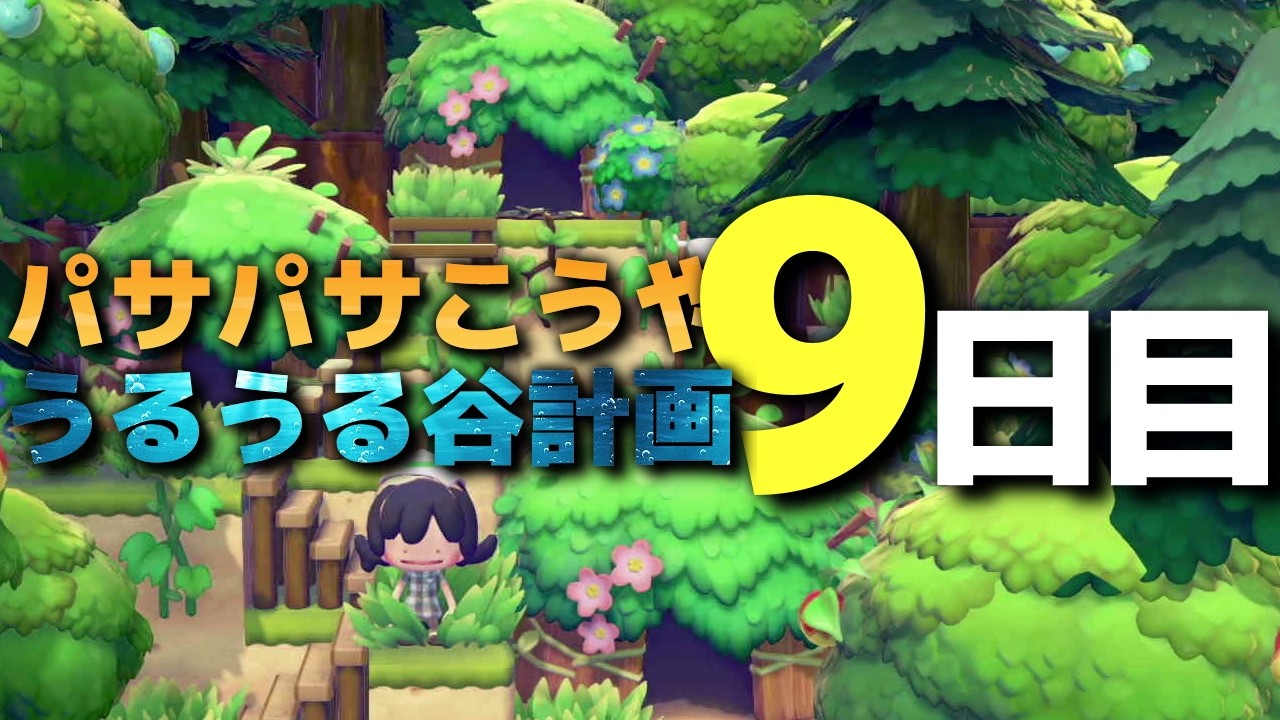 【ぽこ あ ポケモン】パサパサこうやをうるうる谷にする 9日目