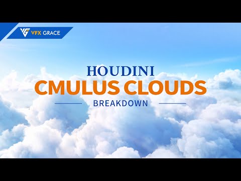 Houdini Tutorial | Cumulus Dynamic Clouds | VFX Breakdown