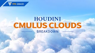 Houdini Tutorial | Cumulus Dynamic Clouds | VFX Breakdown
