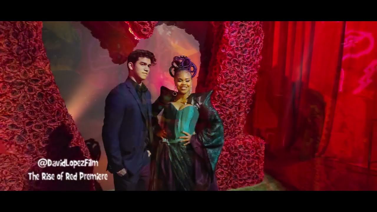 Descendants: Rise of Red Red Carpet Disney Premiere