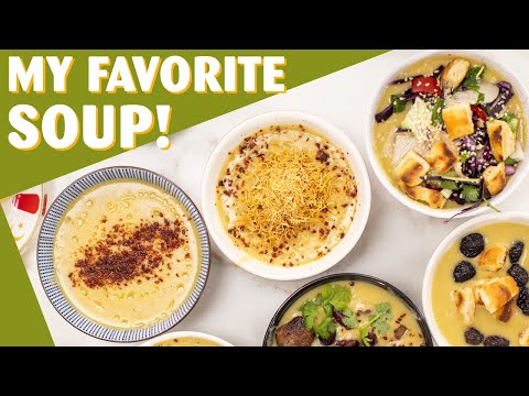 The Soup Will SAVE THE WORLD! 🍵 Lentil Soup Recipe with a Variety of DELICIOUS Toppings!