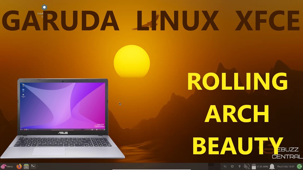 Garuda Linux XFCE - Rolling Arch | XFCE Beauty - YouTube