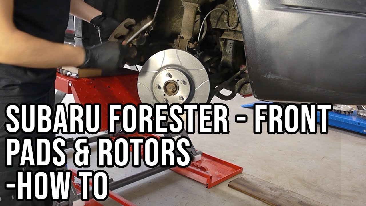 Front Brake Job Subaru Forester YouTube