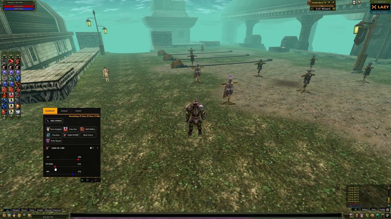 Akıllı HP/MP Özelliği kullanımı