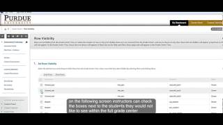 Hiding Students In The Grade Center - Blackboard Learn