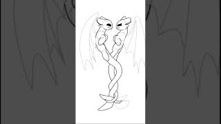 Speed Paint Httyd 3 Toothless Light Fury