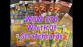 WOW £70 Worth Of Scratchcards What Will We Win?