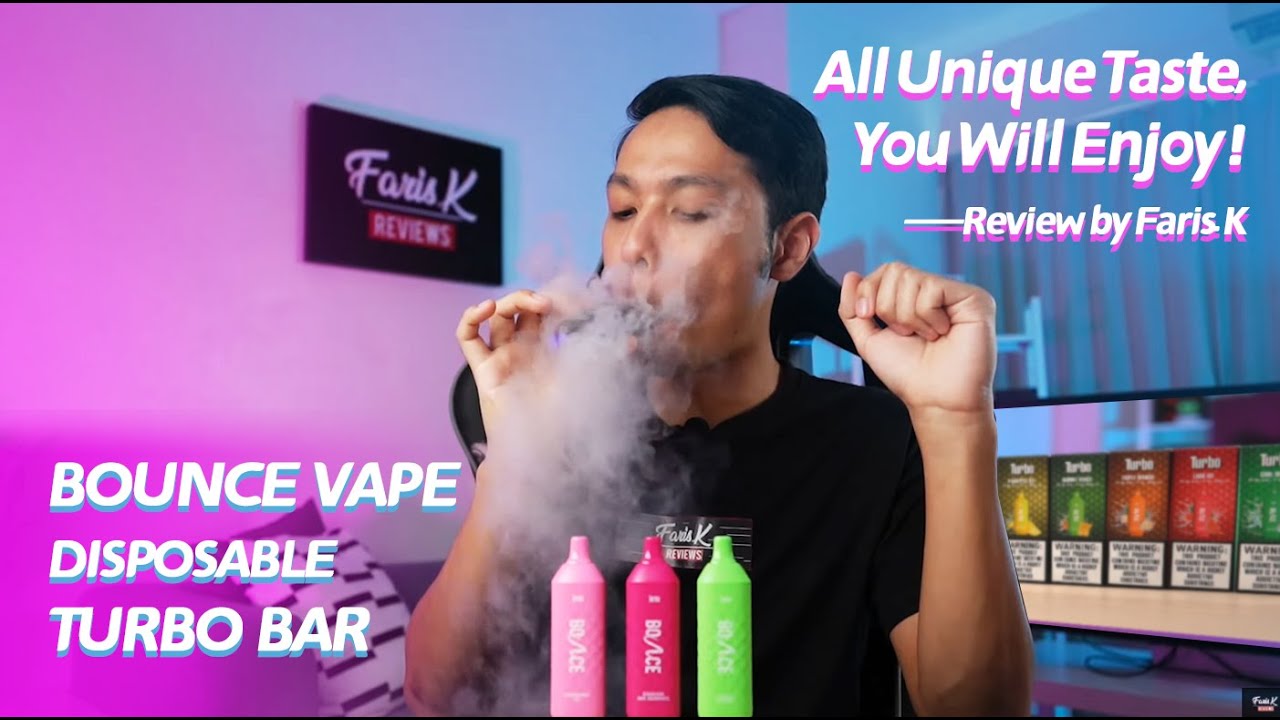 BOUNCE TURBO Disposable——The best unique flavors ! | Review by Faris.K