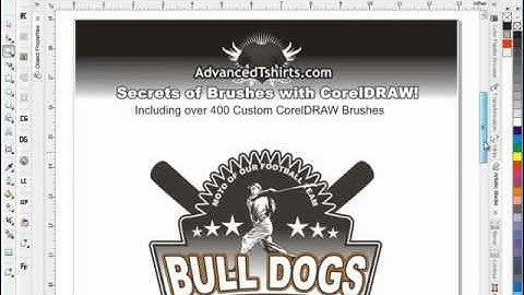 Brushes in CorelDRAW