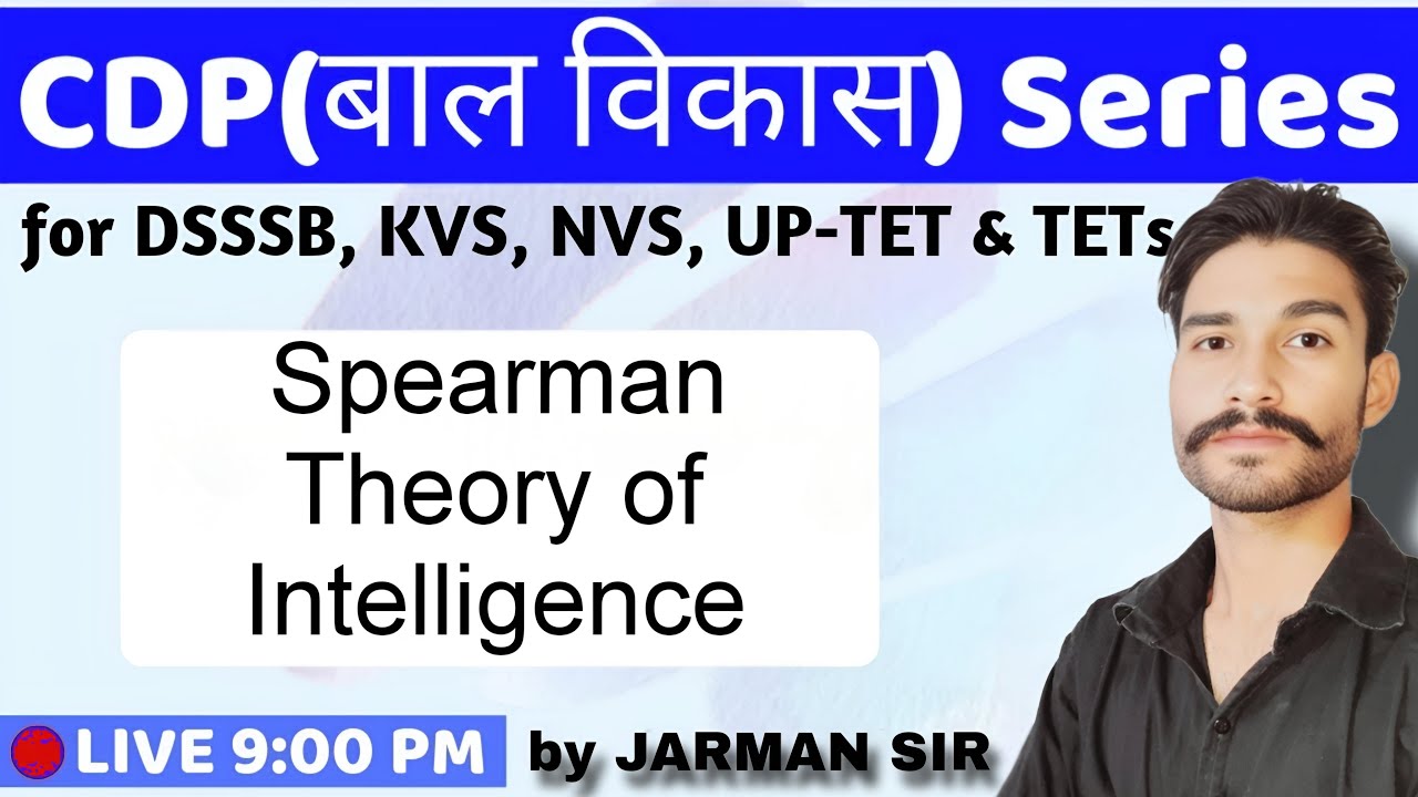 Spearman Two Factor Theory