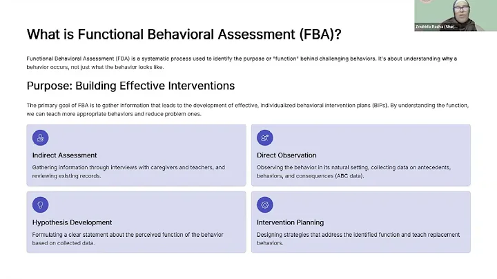Understanding Functional Behavior Assessments & Behavior Intervention Plans
