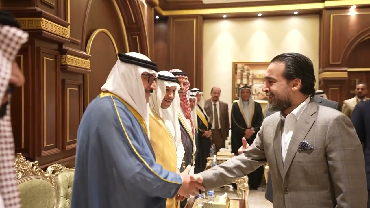 رئيس حزب تقدم في أربعة لقاءات منفصلة يلتقي شيوخ ووجهاء عدد من مناطق بغداد