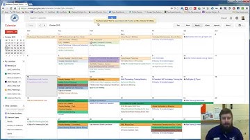 Google Calendar Basics