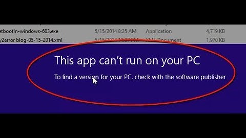 How To Fix "This app can