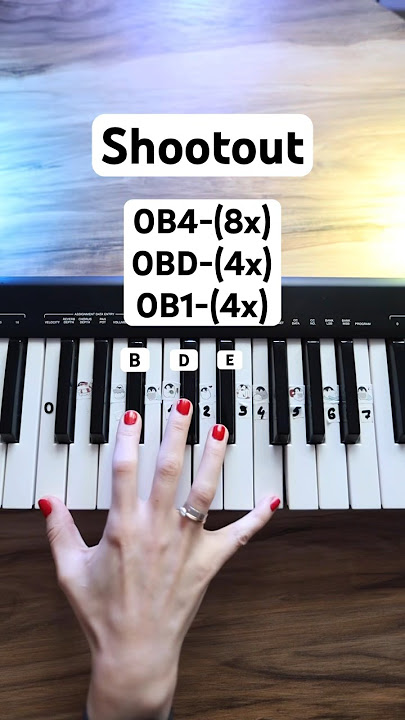 🎹 Shootout |piano tutorial #piano #tutorial #lessons #shootout