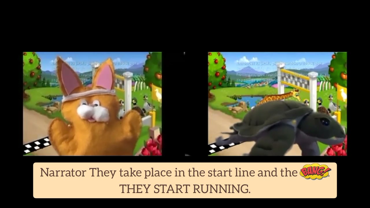 The turtle and the rabbit - Readers theater