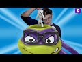 TMNT Donnys Large Head Toy Surprise on HobbyFamilyTV