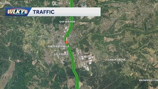 Road work may cause slow traffic on 65 North in Bullitt County