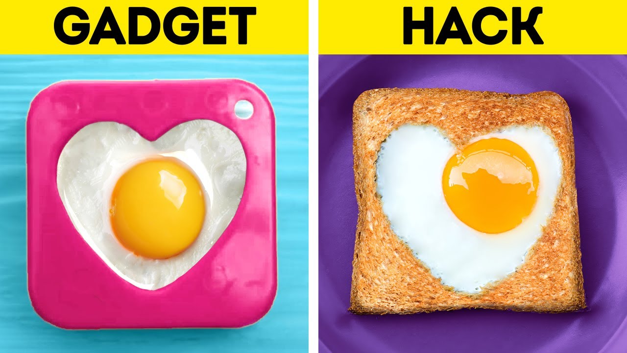 GADGETS VS. HACKS || Epic Egg Recipes And Kitchen Hacks That Will Improve Your Cooking Skill