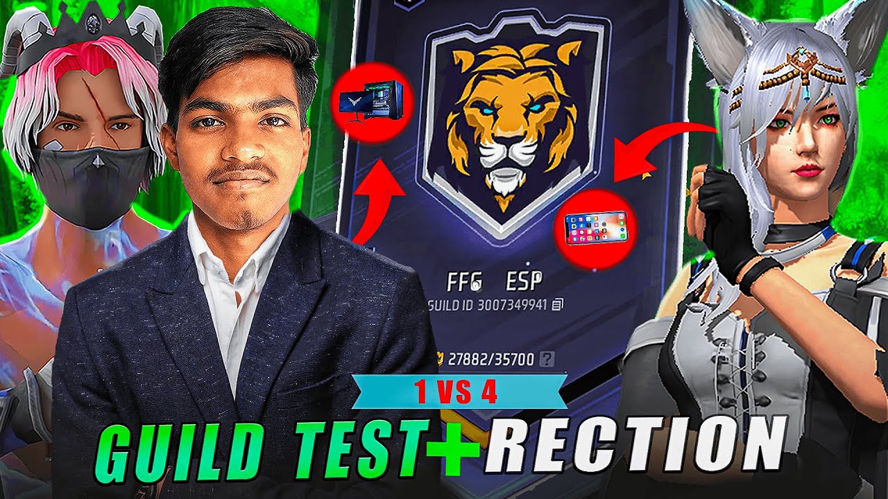 🔴[ LIVE] HARDEST GUILD TEST IS BACK 💀FFG ESP 🔥FREE FIRE LIVE !! #shorts ...