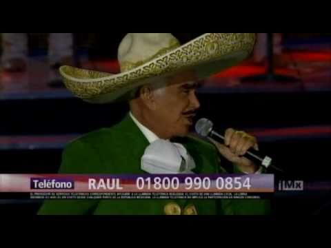 VICENTE FERNANDEZ - el hombre que mas te amo (iMx) 2010
