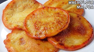 आटे से मालपुआ बनाने की इतनी आसान विधी देखकर आज ही बनाएंगे | Wheat flour Malpua recipe in Hindi