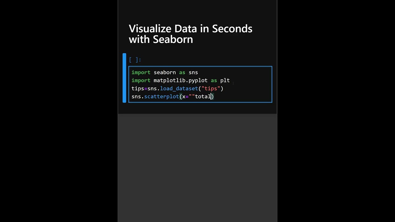 Visualize Data in Seconds with Seaborn