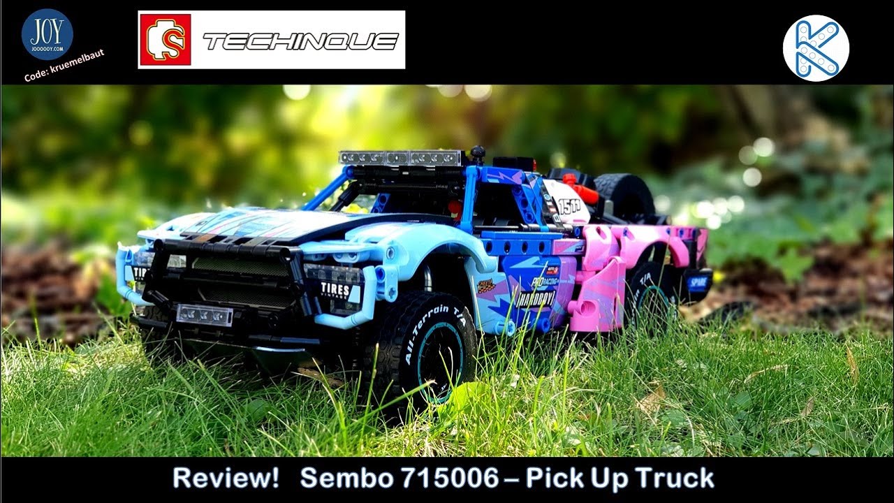 Cooler Trophy Truck mit vielen Details! Review! Sembo 715006 - Pick Up Truck