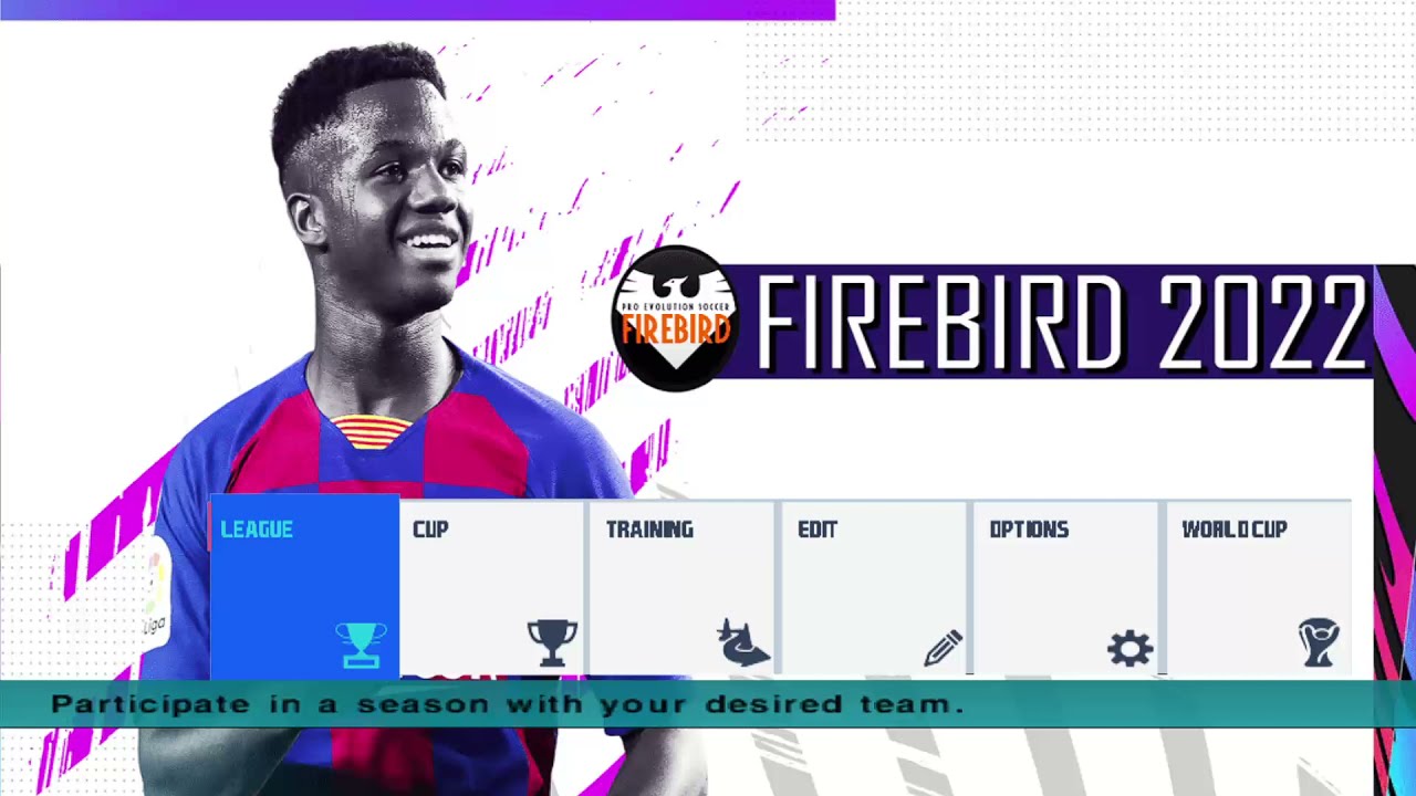 PES 6 Firebird 2022 (Patch Season 2021-2022) DOWNLOAD (PC)