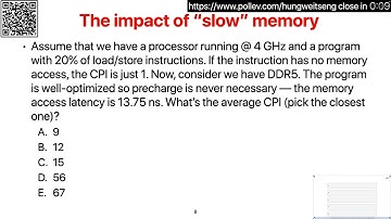 CS203 2023 Fall: (5) Memory (I): Inside Out of Memory Hierarchy