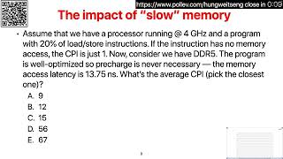 CS203 2023 Fall: (5) Memory (I): Inside Out of Memory Hierarchy