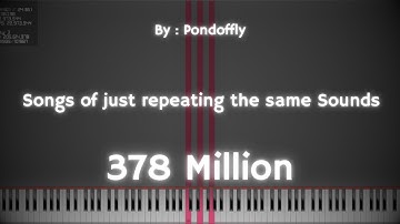 [Black MIDI] Songs of just repeating the same Sounds v5 - 378 Million | 4K60FPS