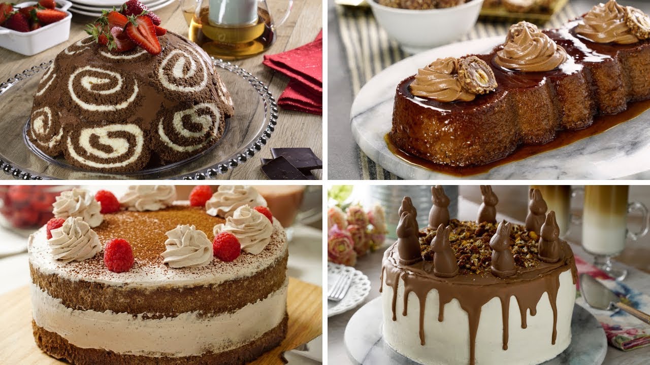 Postres con chocolate