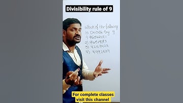 divisibility rules tricks by Raju sir for all competitive exams