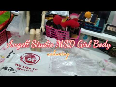 UNBOXING: Angell Studio MSD Girl Body (old version)