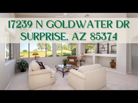 17239 N Goldwater Dr, Surprise, AZ home video tour