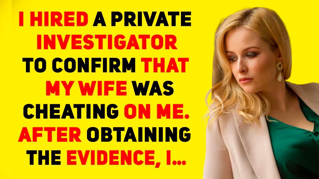 Private Investigator Reveals Shocking Truth About Cheating Spouses Private Investigator Reveals Shocking Truth About Cheating Spouses