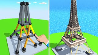 Tower Builder 3D! 🗼🏢🗼 Gameplay Android, iOS - Building Monumental Buildings screenshot 1