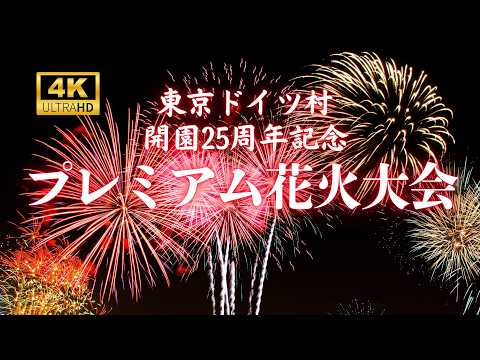 東京ドイツ村、開園25周年記念の花火大会を観てきたよ！