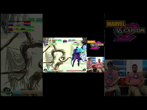 MvC2: Khaos - Magneto + Cyke AAA Rom to Throw to Flight Mode Unmashable Combo .:4.3.24:.