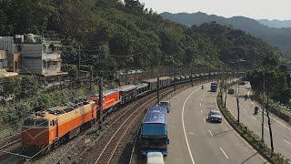2021/01/26 7502次貨物列車長軍通過七堵南(E337+R136)
