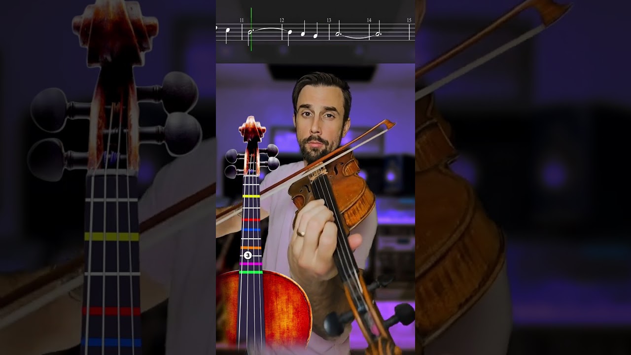🎻 La Leçon Particulière by Christian Gaubert Violin Tutorial with Sheet Music and Violin Tabs🤘