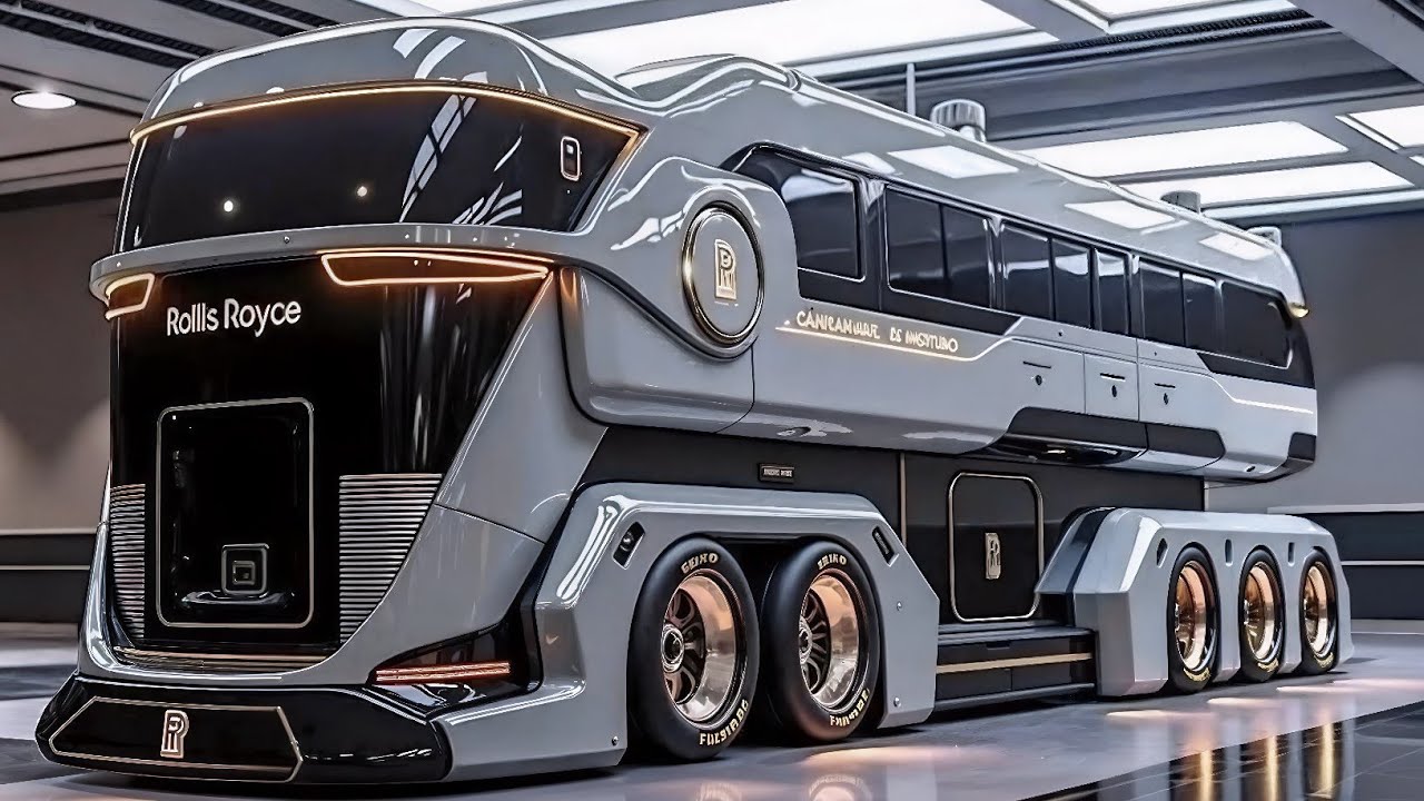 Why Billionaires Are Fighting for the 2026 Rolls-Royce Futuristic Motorhome!