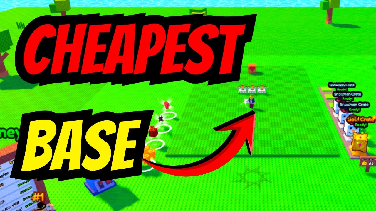 I've Built the Cheapest Base to Reach Chapter 3 in Roblox - Build Ur ...