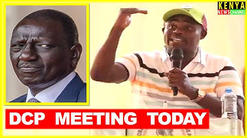 CLEOPHAS MALALA ON FIRE🔥 Listen what he told Ruto today at Gachagua DCP Party Meeting in Kisa East