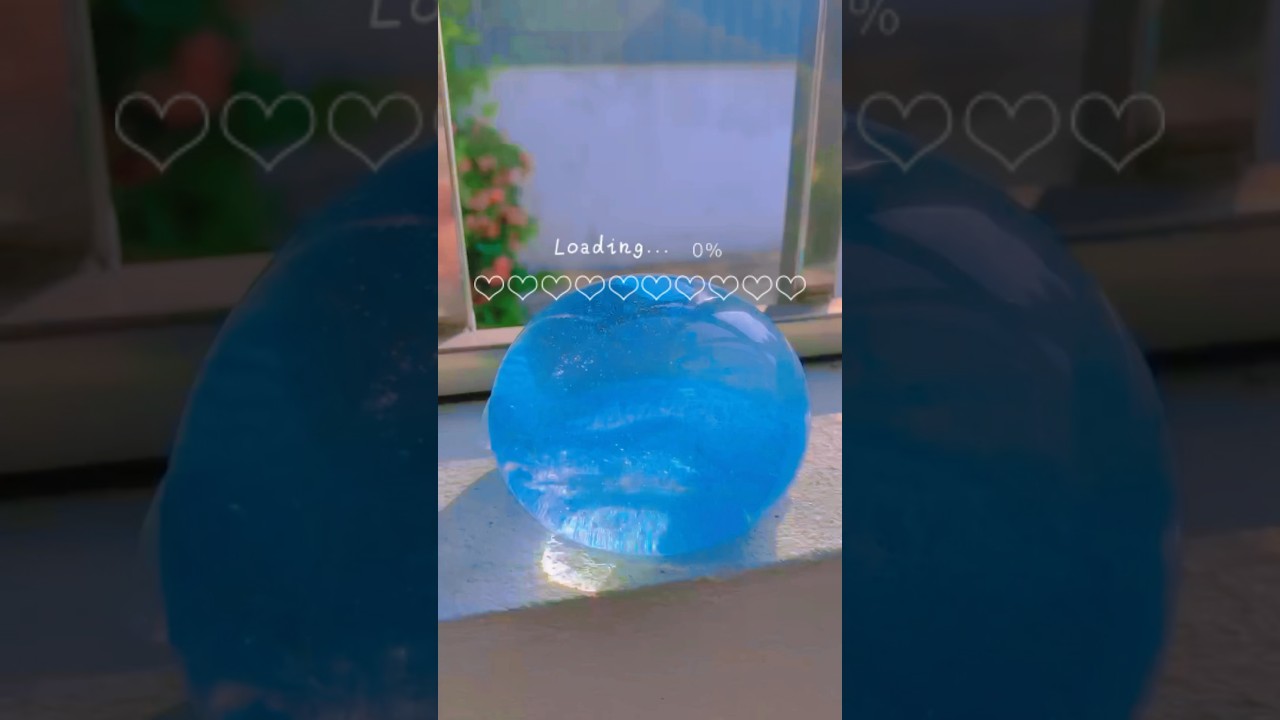 Make a blue bubble tape💧🔵