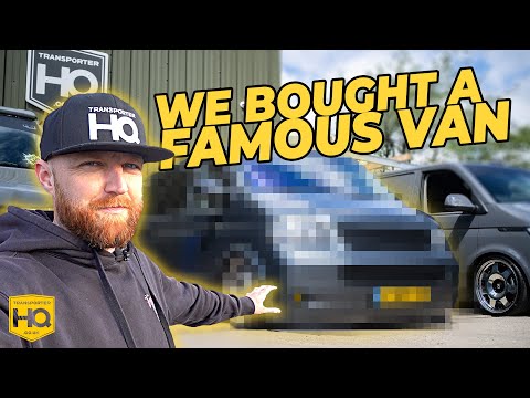 We bought a well known van to use while at Transporter HQ Europe. Now to make it our own
