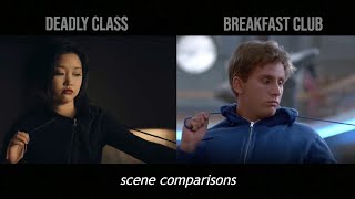 deadly class x breakfast club [scene comparisons]