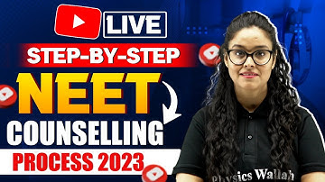 Live Step-by-Step NEET Counselling Process 2023 #NEETCounselling #NEET