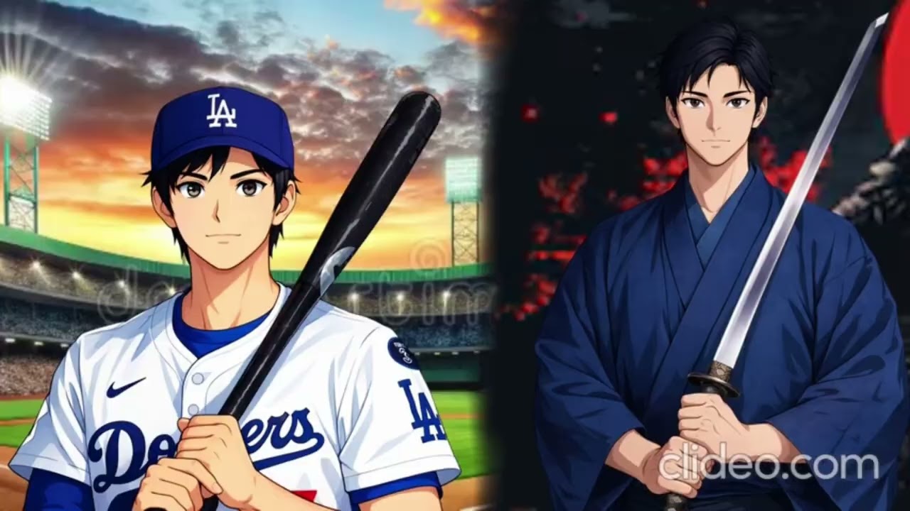 Samurai and Baseball player S 2 Anime version